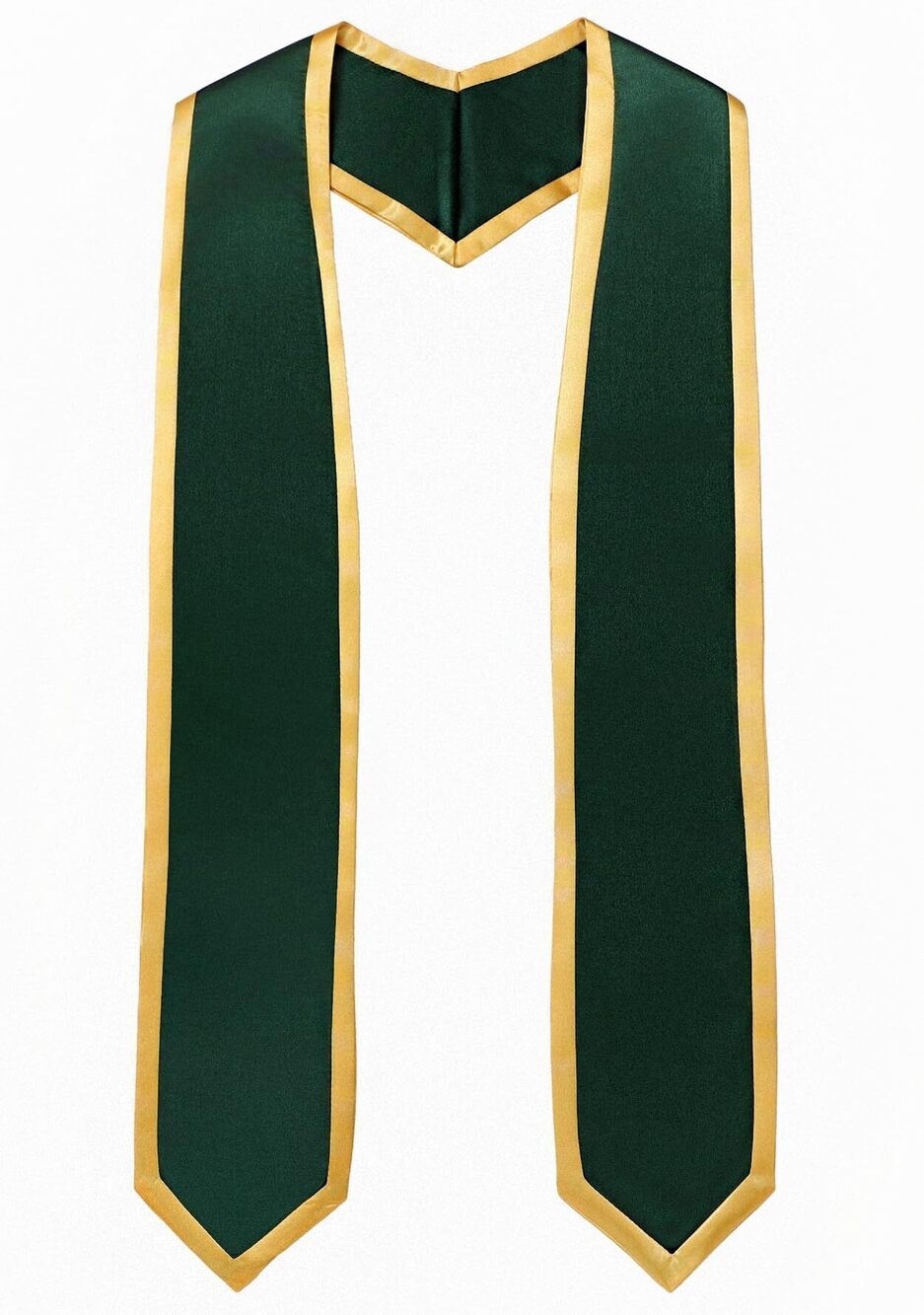 6447 Unisex Adult Graduation Honor Stole Classic End With Trim 72" Long